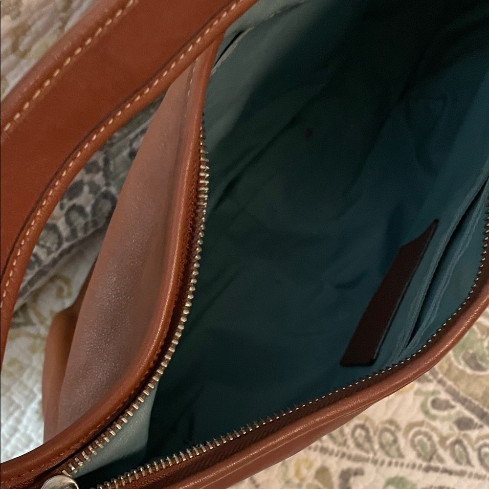 Coach Rich Brown Leather Hobo Bag - Picture 4 of 4